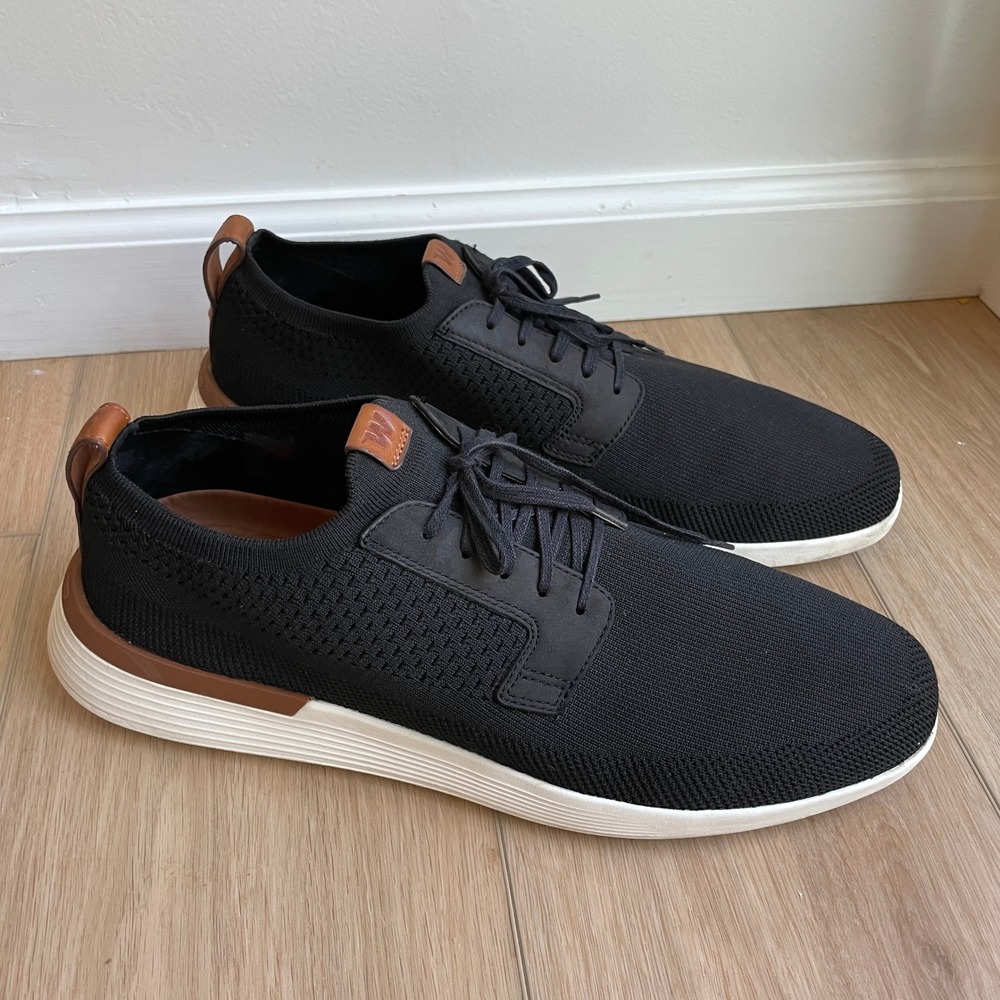 Wolf & Shepherd SwiftKnit Derby Black Men's Size 13 Sneakers